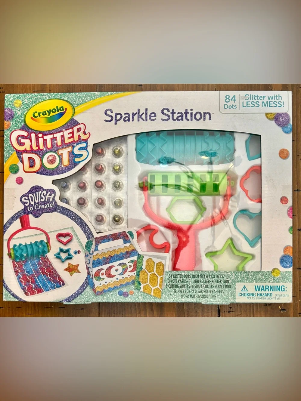 Crayola Sparkle Station Glitter Dots Set - NIB